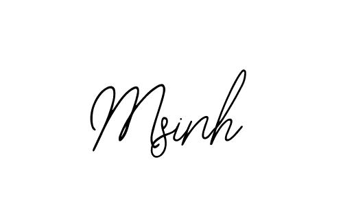 Also we have Msinh name is the best signature style. Create professional handwritten signature collection using Bearetta-2O07w autograph style. Msinh signature style 12 images and pictures png