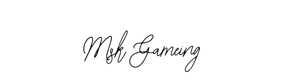 Best and Professional Signature Style for Msk Gameing. Bearetta-2O07w Best Signature Style Collection. Msk Gameing signature style 12 images and pictures png