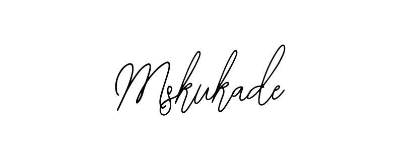 Mskukade stylish signature style. Best Handwritten Sign (Bearetta-2O07w) for my name. Handwritten Signature Collection Ideas for my name Mskukade. Mskukade signature style 12 images and pictures png