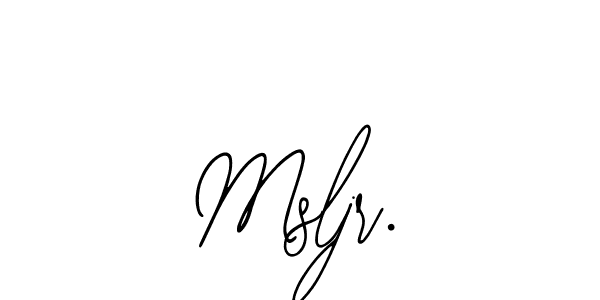 How to Draw Msljr. signature style? Bearetta-2O07w is a latest design signature styles for name Msljr.. Msljr. signature style 12 images and pictures png