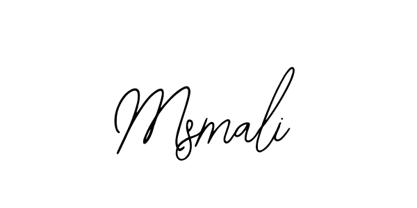 How to make Msmali name signature. Use Bearetta-2O07w style for creating short signs online. This is the latest handwritten sign. Msmali signature style 12 images and pictures png