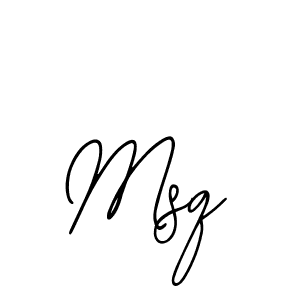 How to make Msq name signature. Use Bearetta-2O07w style for creating short signs online. This is the latest handwritten sign. Msq signature style 12 images and pictures png