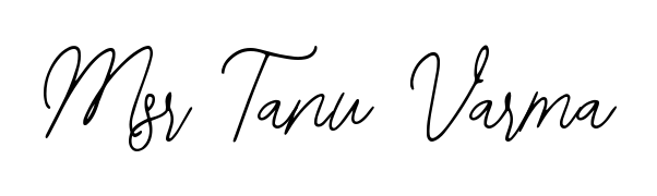 A stylish, flowing autograph style designed for name Msr Tanu Varma using Bearetta-2O07w typography. Perfect for digital creative projects. Msr Tanu Varma signature style 12 images and pictures png