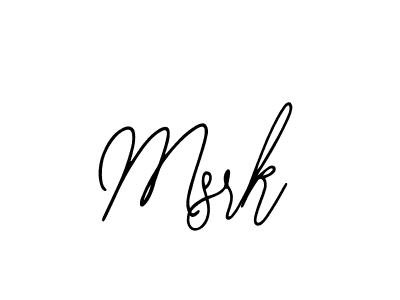 Use a signature maker to create a handwritten signature online. With this signature software, you can design (Bearetta-2O07w) your own signature for name Msrk. Msrk signature style 12 images and pictures png