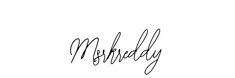 How to Draw Msrkreddy signature style? Bearetta-2O07w is a latest design signature styles for name Msrkreddy. Msrkreddy signature style 12 images and pictures png