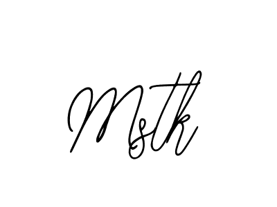 Design your own signature with our free online signature maker. With this signature software, you can create a handwritten (Bearetta-2O07w) signature for name Mstk. Mstk signature style 12 images and pictures png