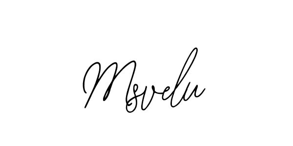 Make a beautiful signature design for name Msvelu. With this signature (Bearetta-2O07w) style, you can create a handwritten signature for free. Msvelu signature style 12 images and pictures png
