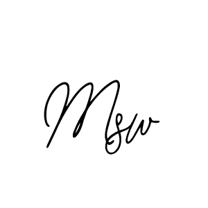 Create a beautiful signature design for name Msw. With this signature (Bearetta-2O07w) fonts, you can make a handwritten signature for free. Msw signature style 12 images and pictures png