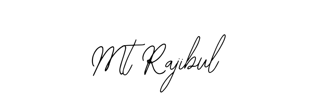 The best way (Bearetta-2O07w) to make a short signature is to pick only two or three words in your name. The name Mt Rajibul include a total of six letters. For converting this name. Mt Rajibul signature style 12 images and pictures png
