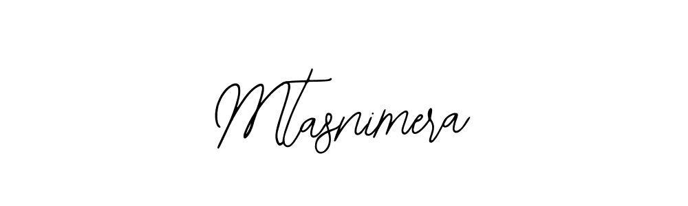 Create a beautiful signature design for name Mtasnimera. With this signature (Bearetta-2O07w) fonts, you can make a handwritten signature for free. Mtasnimera signature style 12 images and pictures png