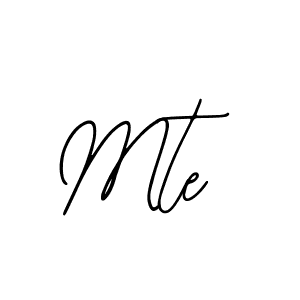 Similarly Bearetta-2O07w is the best handwritten signature design. Signature creator online .You can use it as an online autograph creator for name Mte. Mte signature style 12 images and pictures png