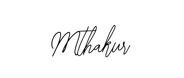 Make a short Mthakur signature style. Manage your documents anywhere anytime using Bearetta-2O07w. Create and add eSignatures, submit forms, share and send files easily. Mthakur signature style 12 images and pictures png