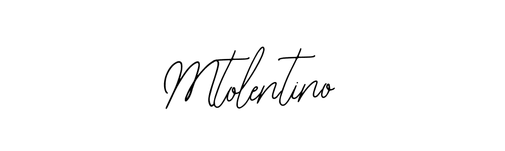 Make a short Mtolentino signature style. Manage your documents anywhere anytime using Bearetta-2O07w. Create and add eSignatures, submit forms, share and send files easily. Mtolentino signature style 12 images and pictures png