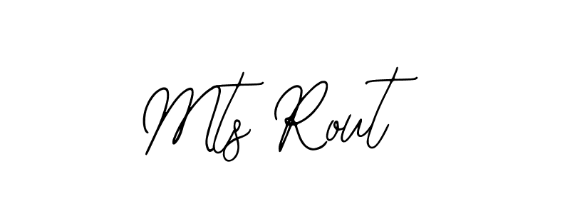 Mts Rout stylish signature style. Best Handwritten Sign (Bearetta-2O07w) for my name. Handwritten Signature Collection Ideas for my name Mts Rout. Mts Rout signature style 12 images and pictures png