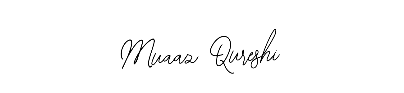 Design your own signature with our free online signature maker. With this signature software, you can create a handwritten (Bearetta-2O07w) signature for name Muaaz Qureshi. Muaaz Qureshi signature style 12 images and pictures png