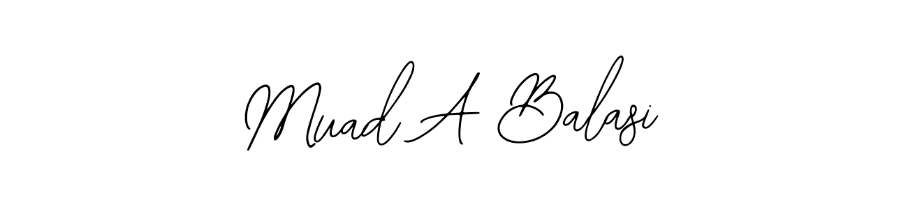 It looks lik you need a new signature style for name Muad A Balasi. Design unique handwritten (Bearetta-2O07w) signature with our free signature maker in just a few clicks. Muad A Balasi signature style 12 images and pictures png