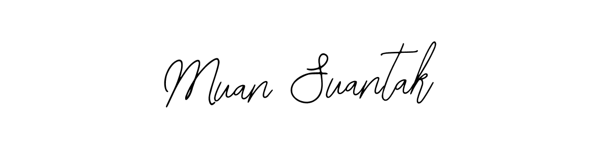 It looks lik you need a new signature style for name Muan Suantak. Design unique handwritten (Bearetta-2O07w) signature with our free signature maker in just a few clicks. Muan Suantak signature style 12 images and pictures png