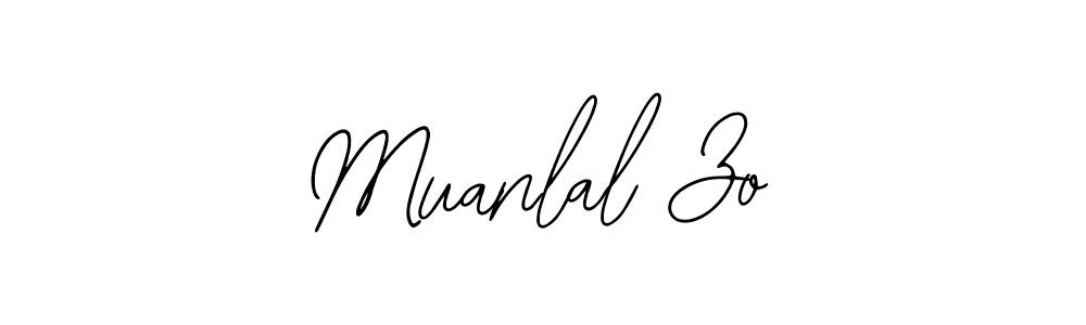 It looks lik you need a new signature style for name Muanlal Zo. Design unique handwritten (Bearetta-2O07w) signature with our free signature maker in just a few clicks. Muanlal Zo signature style 12 images and pictures png
