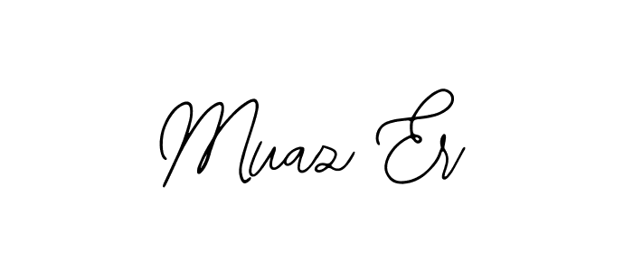 Muaz Er stylish signature style. Best Handwritten Sign (Bearetta-2O07w) for my name. Handwritten Signature Collection Ideas for my name Muaz Er. Muaz Er signature style 12 images and pictures png
