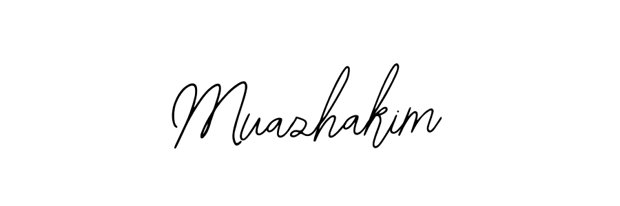 Make a beautiful signature design for name Muazhakim. With this signature (Bearetta-2O07w) style, you can create a handwritten signature for free. Muazhakim signature style 12 images and pictures png