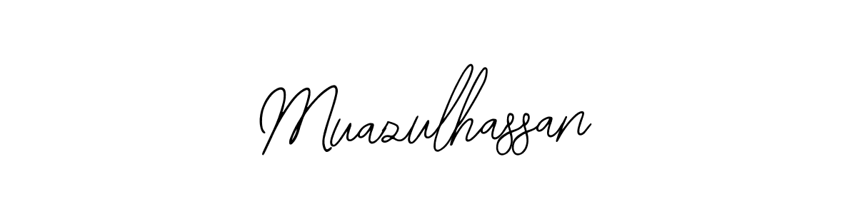 How to make Muazulhassan signature? Bearetta-2O07w is a professional autograph style. Create handwritten signature for Muazulhassan name. Muazulhassan signature style 12 images and pictures png