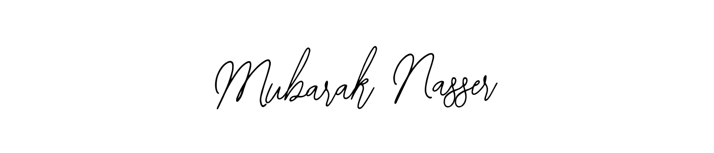 if you are searching for the best signature style for your name Mubarak Nasser. so please give up your signature search. here we have designed multiple signature styles  using Bearetta-2O07w. Mubarak Nasser signature style 12 images and pictures png