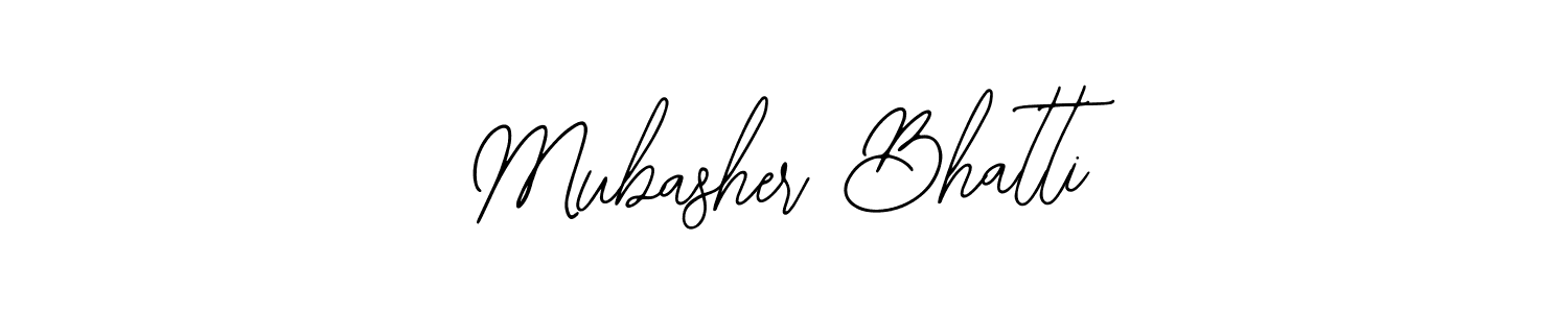 It looks lik you need a new signature style for name Mubasher Bhatti. Design unique handwritten (Bearetta-2O07w) signature with our free signature maker in just a few clicks. Mubasher Bhatti signature style 12 images and pictures png