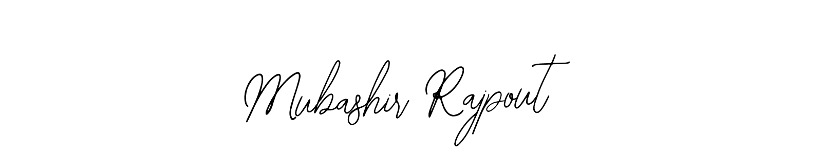 Make a beautiful signature design for name Mubashir Rajpout. Use this online signature maker to create a handwritten signature for free. Mubashir Rajpout signature style 12 images and pictures png