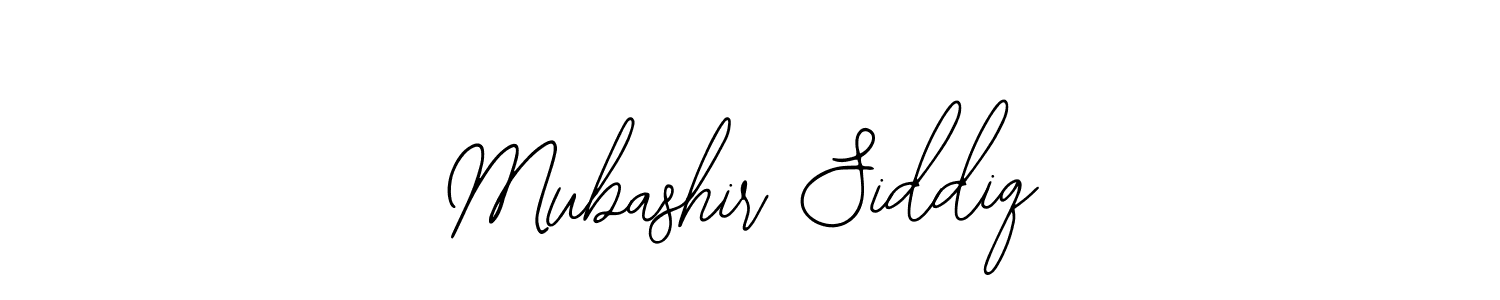 Make a beautiful signature design for name Mubashir Siddiq. Use this online signature maker to create a handwritten signature for free. Mubashir Siddiq signature style 12 images and pictures png