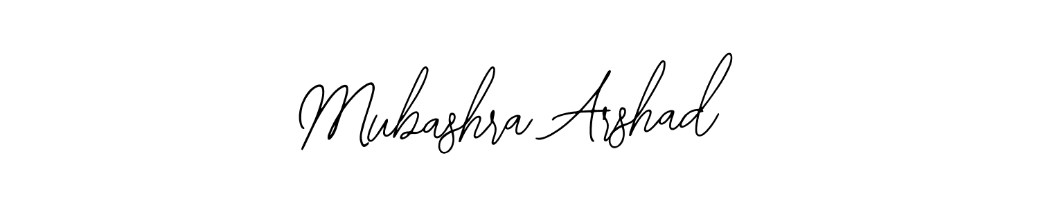 Here are the top 10 professional signature styles for the name Mubashra Arshad. These are the best autograph styles you can use for your name. Mubashra Arshad signature style 12 images and pictures png