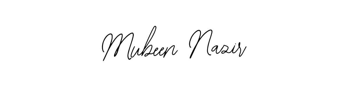 How to make Mubeen Nazir signature? Bearetta-2O07w is a professional autograph style. Create handwritten signature for Mubeen Nazir name. Mubeen Nazir signature style 12 images and pictures png
