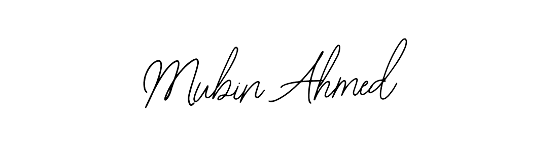 Design your own signature with our free online signature maker. With this signature software, you can create a handwritten (Bearetta-2O07w) signature for name Mubin Ahmed. Mubin Ahmed signature style 12 images and pictures png