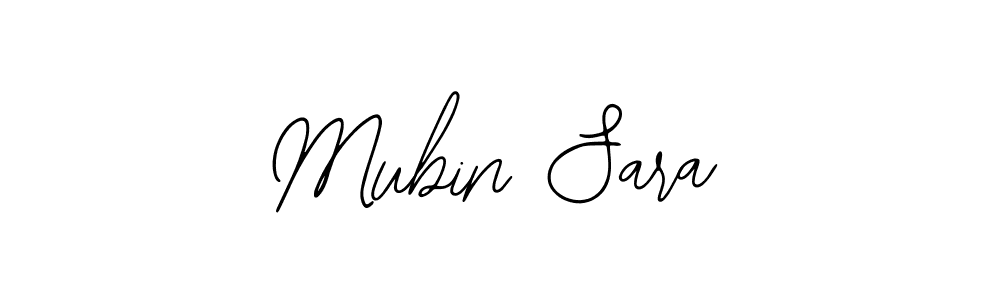 Mubin Sara stylish signature style. Best Handwritten Sign (Bearetta-2O07w) for my name. Handwritten Signature Collection Ideas for my name Mubin Sara. Mubin Sara signature style 12 images and pictures png