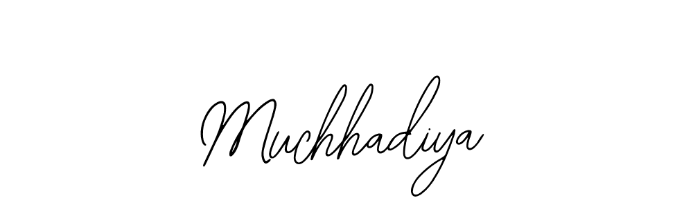 How to Draw Muchhadiya signature style? Bearetta-2O07w is a latest design signature styles for name Muchhadiya. Muchhadiya signature style 12 images and pictures png