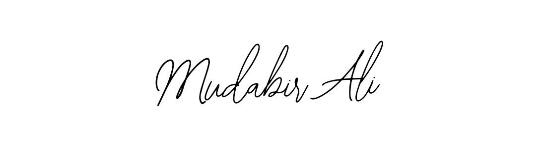 if you are searching for the best signature style for your name Mudabir Ali. so please give up your signature search. here we have designed multiple signature styles  using Bearetta-2O07w. Mudabir Ali signature style 12 images and pictures png