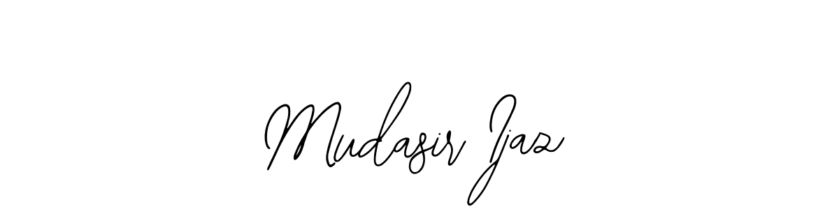 if you are searching for the best signature style for your name Mudasir Ijaz. so please give up your signature search. here we have designed multiple signature styles  using Bearetta-2O07w. Mudasir Ijaz signature style 12 images and pictures png