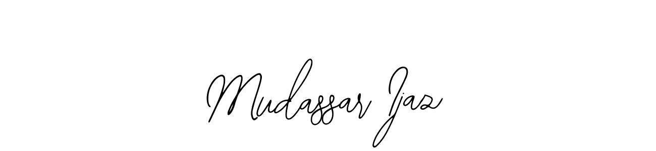 How to make Mudassar Ijaz name signature. Use Bearetta-2O07w style for creating short signs online. This is the latest handwritten sign. Mudassar Ijaz signature style 12 images and pictures png