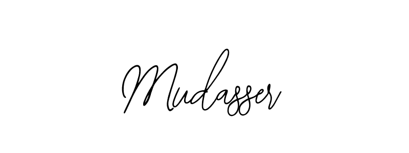 Bearetta-2O07w is a professional signature style that is perfect for those who want to add a touch of class to their signature. It is also a great choice for those who want to make their signature more unique. Get Mudasser name to fancy signature for free. Mudasser signature style 12 images and pictures png
