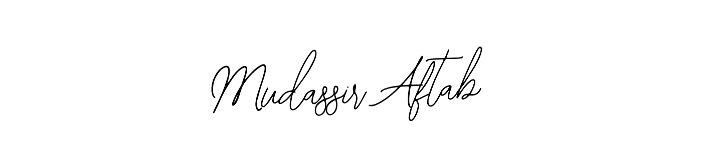 How to make Mudassir Aftab signature? Bearetta-2O07w is a professional autograph style. Create handwritten signature for Mudassir Aftab name. Mudassir Aftab signature style 12 images and pictures png