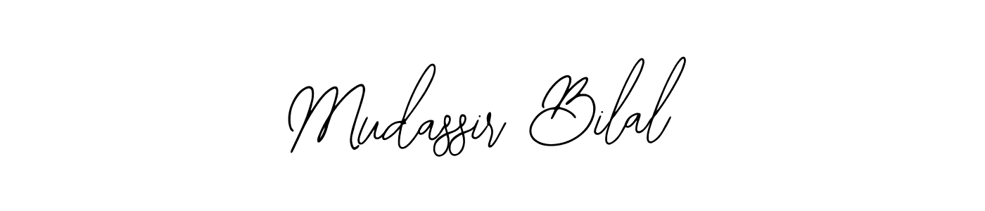 Mudassir Bilal stylish signature style. Best Handwritten Sign (Bearetta-2O07w) for my name. Handwritten Signature Collection Ideas for my name Mudassir Bilal. Mudassir Bilal signature style 12 images and pictures png