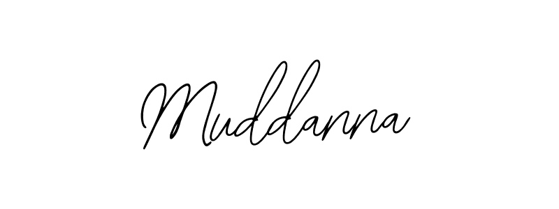 You should practise on your own different ways (Bearetta-2O07w) to write your name (Muddanna) in signature. don't let someone else do it for you. Muddanna signature style 12 images and pictures png