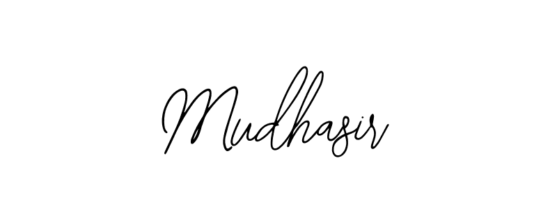 Make a beautiful signature design for name Mudhasir. Use this online signature maker to create a handwritten signature for free. Mudhasir signature style 12 images and pictures png