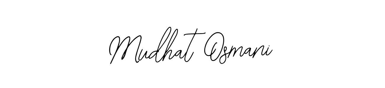 How to make Mudhat Osmani signature? Bearetta-2O07w is a professional autograph style. Create handwritten signature for Mudhat Osmani name. Mudhat Osmani signature style 12 images and pictures png