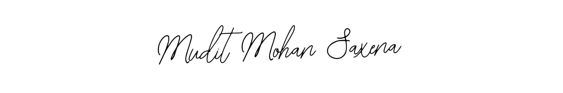 Also we have Mudit Mohan Saxena name is the best signature style. Create professional handwritten signature collection using Bearetta-2O07w autograph style. Mudit Mohan Saxena signature style 12 images and pictures png