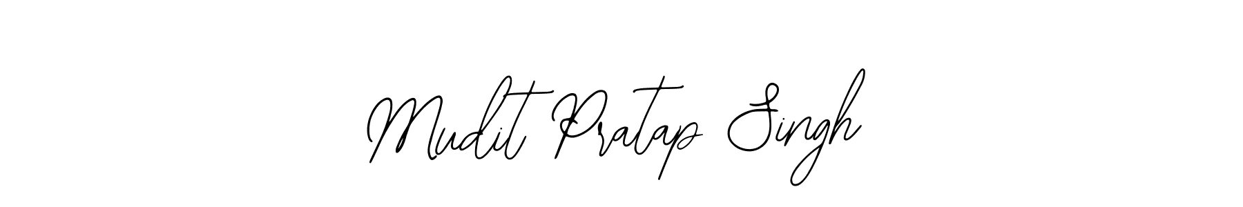 Mudit Pratap Singh stylish signature style. Best Handwritten Sign (Bearetta-2O07w) for my name. Handwritten Signature Collection Ideas for my name Mudit Pratap Singh. Mudit Pratap Singh signature style 12 images and pictures png