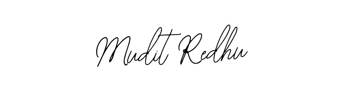 Make a beautiful signature design for name Mudit Redhu. Use this online signature maker to create a handwritten signature for free. Mudit Redhu signature style 12 images and pictures png