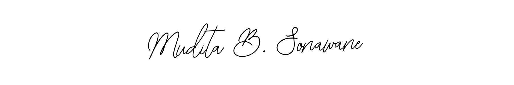 Once you've used our free online signature maker to create your best signature Bearetta-2O07w style, it's time to enjoy all of the benefits that Mudita B. Sonawane name signing documents. Mudita B. Sonawane signature style 12 images and pictures png