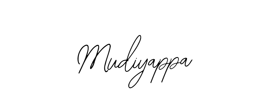 Also we have Mudiyappa name is the best signature style. Create professional handwritten signature collection using Bearetta-2O07w autograph style. Mudiyappa signature style 12 images and pictures png