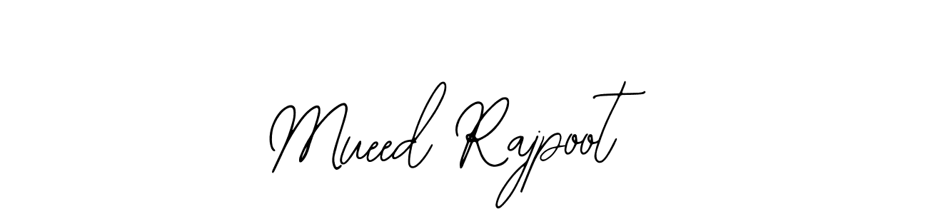 Design your own signature with our free online signature maker. With this signature software, you can create a handwritten (Bearetta-2O07w) signature for name Mueed Rajpoot. Mueed Rajpoot signature style 12 images and pictures png