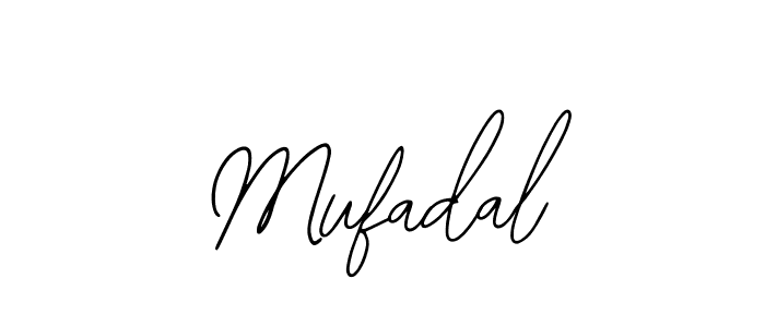 if you are searching for the best signature style for your name Mufadal. so please give up your signature search. here we have designed multiple signature styles  using Bearetta-2O07w. Mufadal signature style 12 images and pictures png